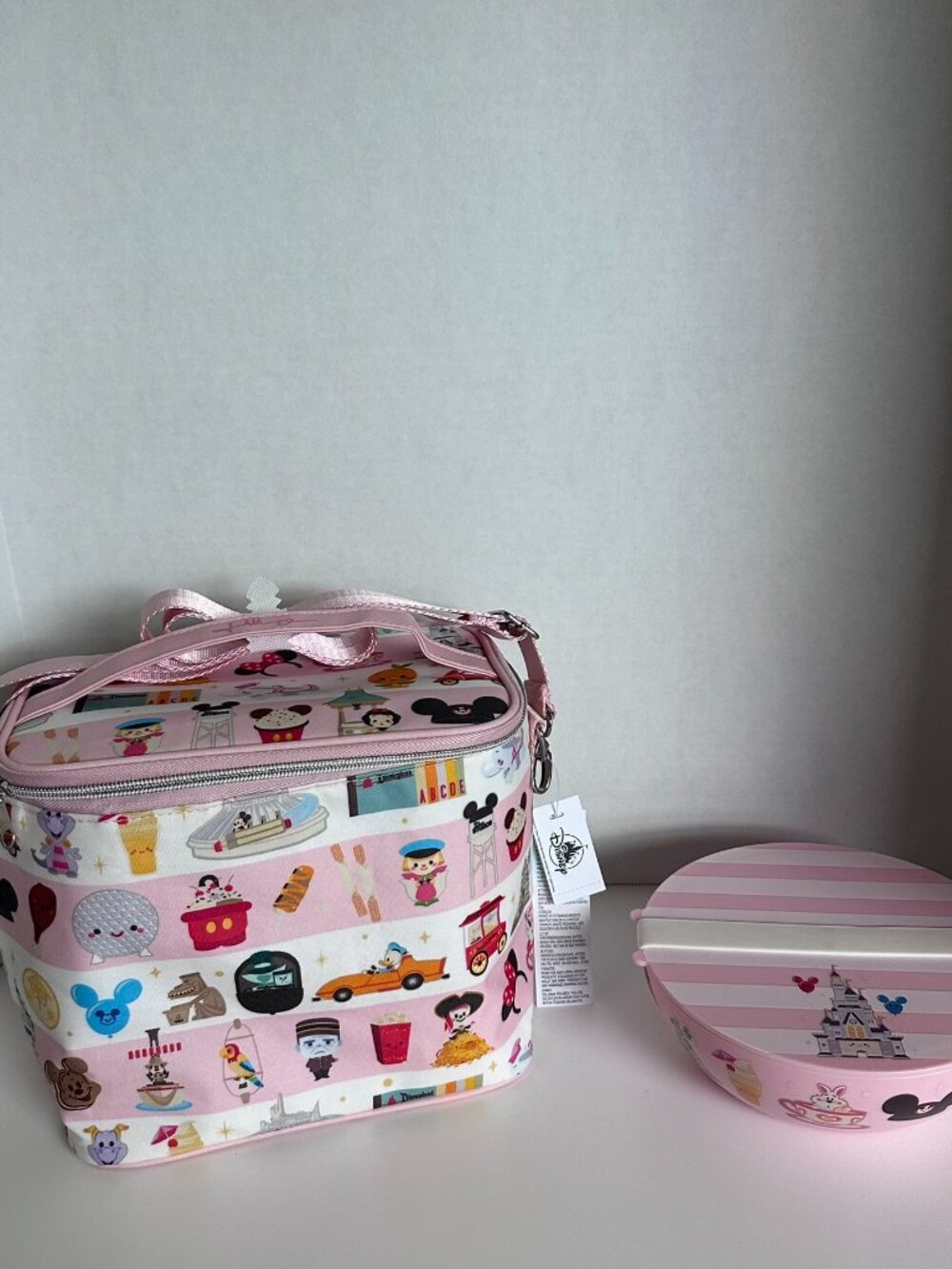 NWT Disney "Kingdom of Cute" Lunch Box - Art by Jerrod Maruyama